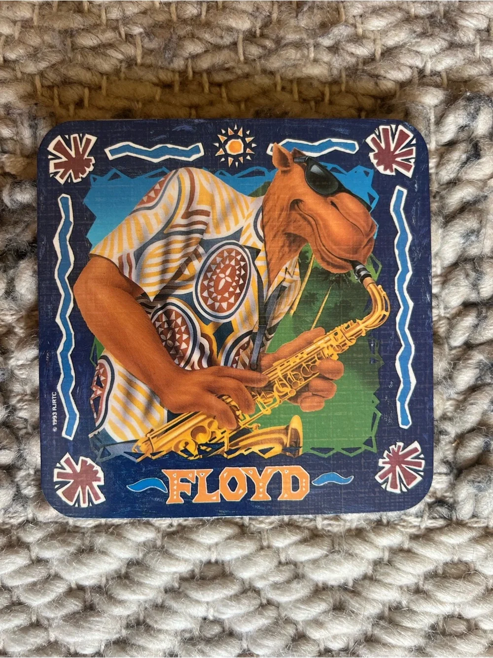 Camel Smokin' Joe 4 Coaster Set Joe's Beach Club Bustah Floyd Max Eddie Vintage